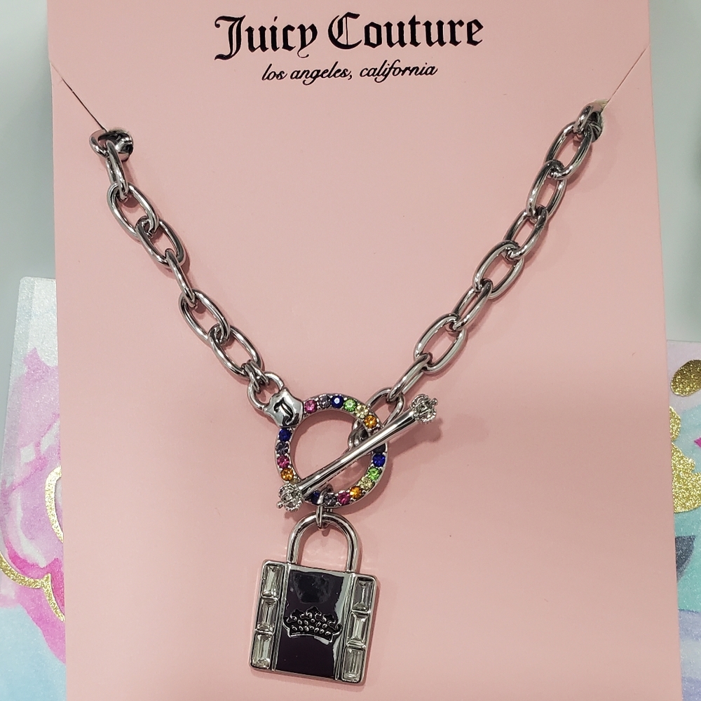 Juicy Couture Necklace Lock 🔐